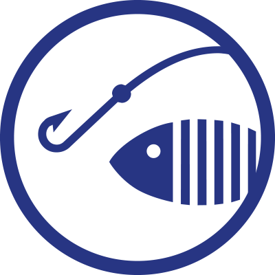 Icon Fisch mit Angel